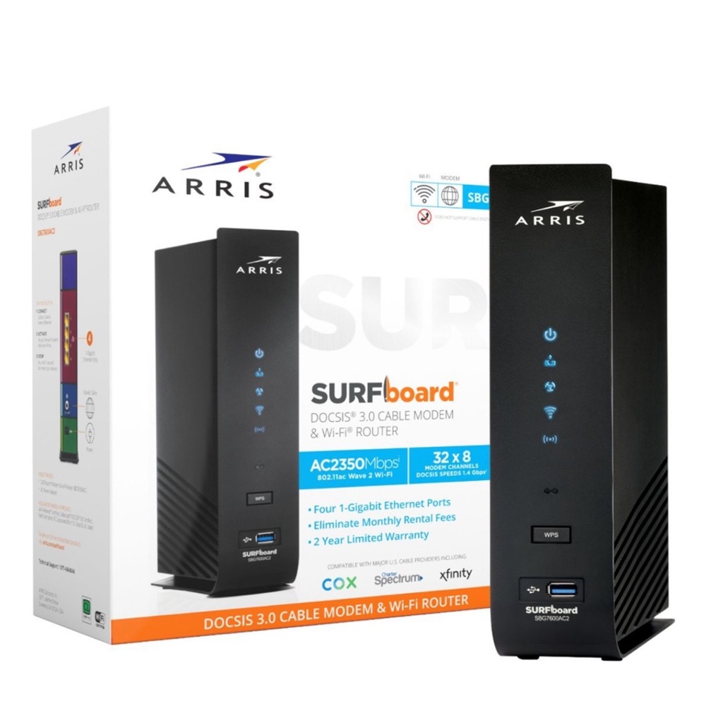 Arris Surfboard Internet modem router
